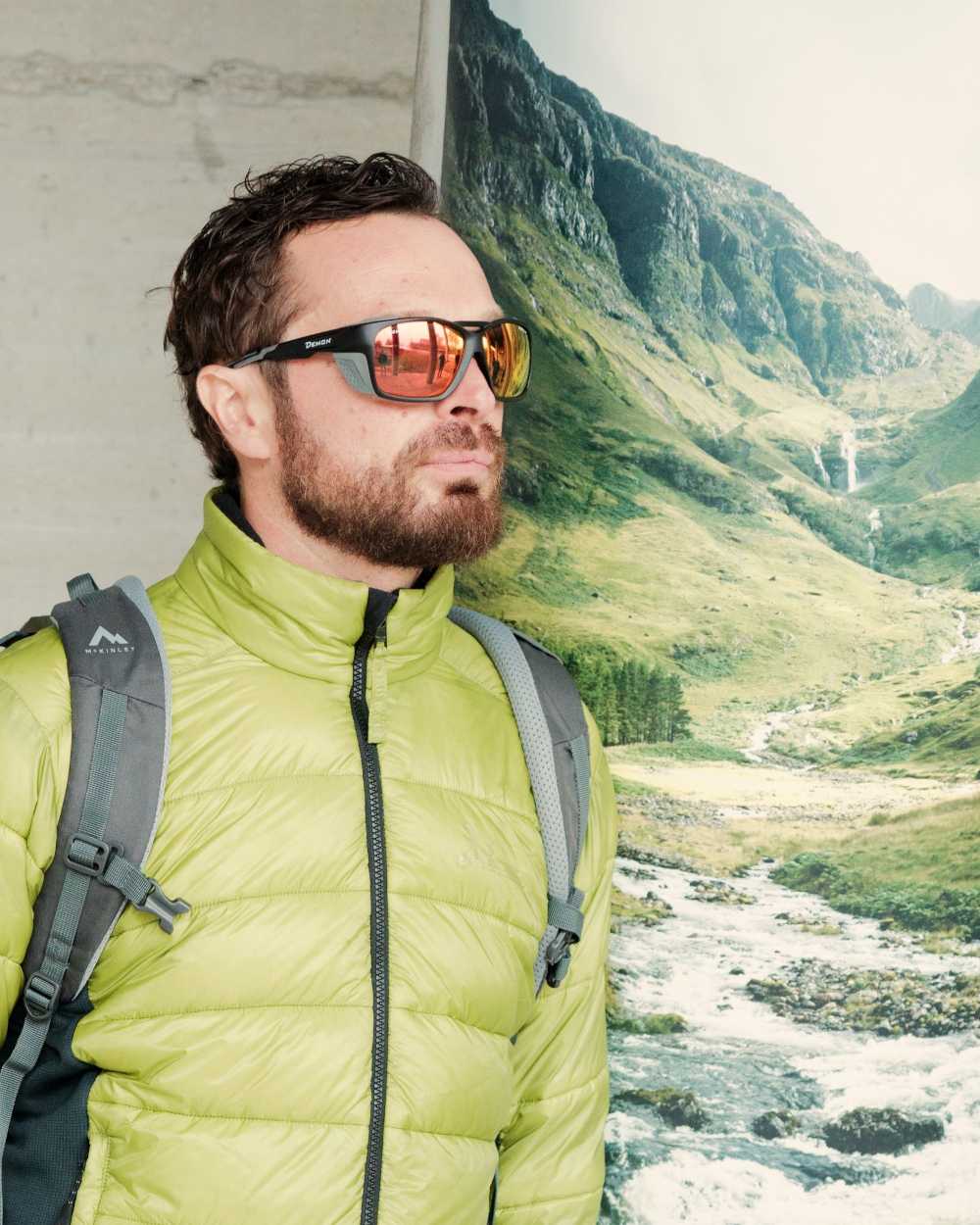 Occhiale da alpinismo e trekking lente fotocromatica che raggiunge categoria 4 per alta montagna