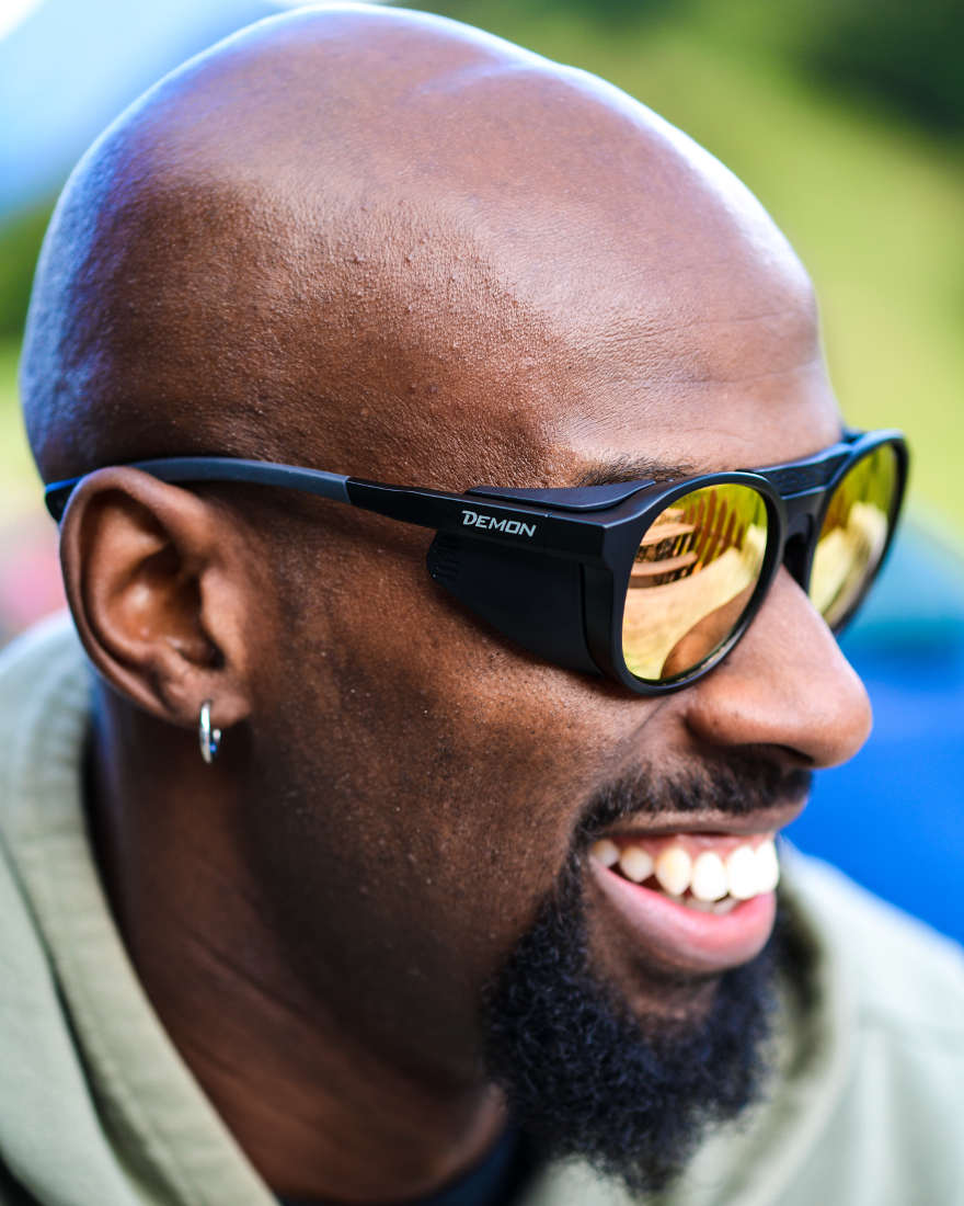 occhiale da escursionismo look retro modello alaska