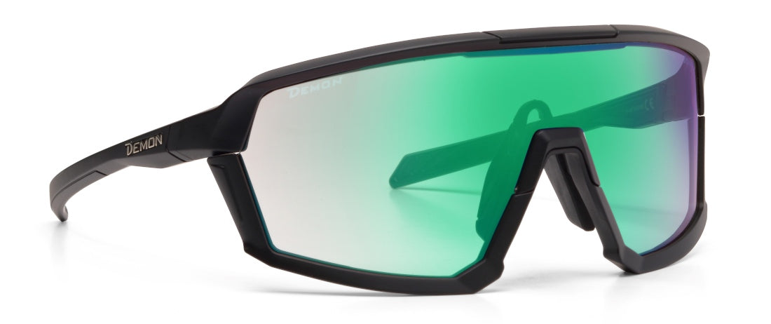 Occhiale da running e trail running lente fotocromatica specchiata verde modello GRAVEL