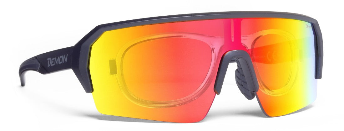 Occhiale da vista per bambini per running e corsa sportiva a mascherina avvolgente modello kid vision