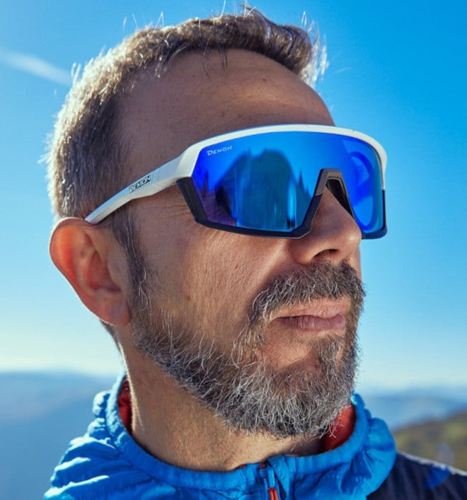 Occhiale da vista per Trail Running ed Escursionismo modello GRAVEL lente specchiata