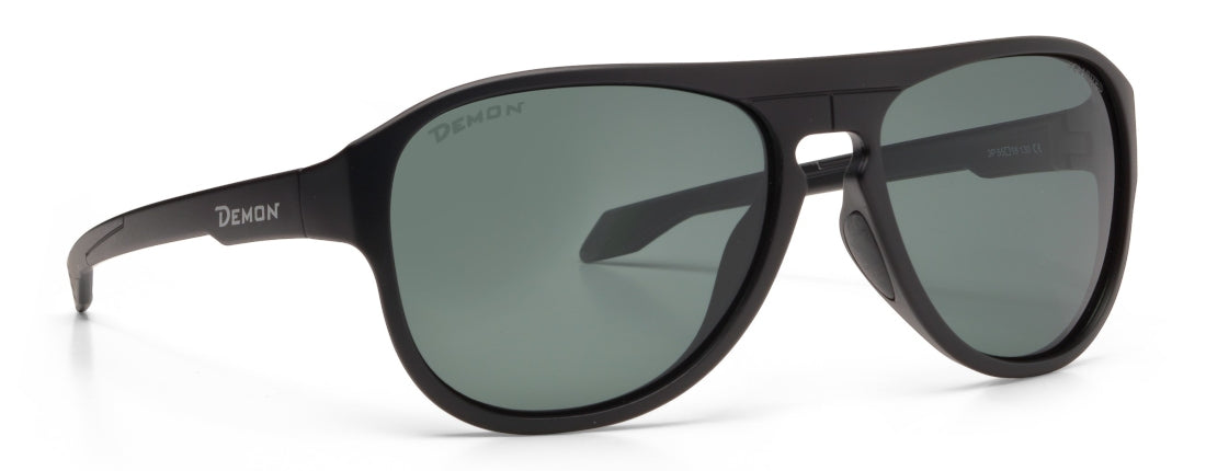 Occhiale di moda polarizzato modello AVIO nero opaco