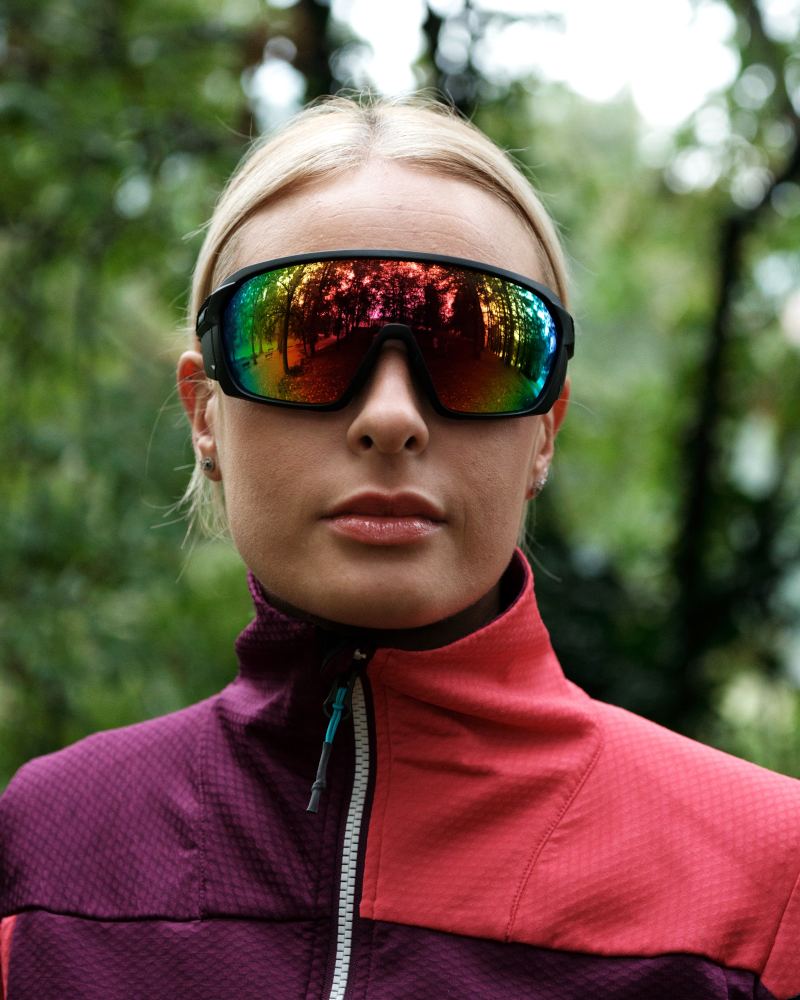 Occhiale donna moda per musica techno rave e festival