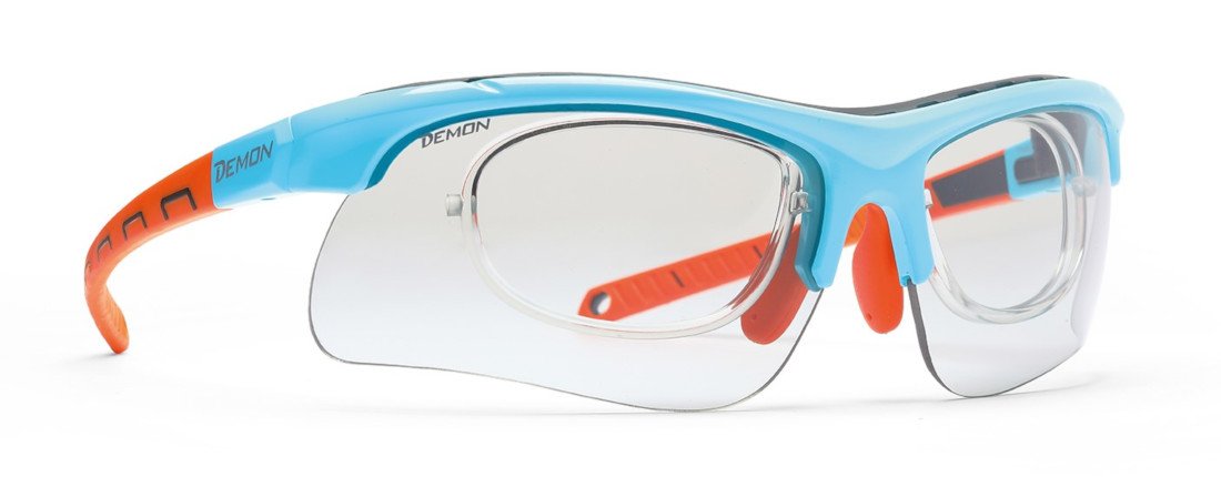 occhiale sportivo da vista fotocromatico dchrom per sci e sci di fondo modello INFINITE OPTIC 
