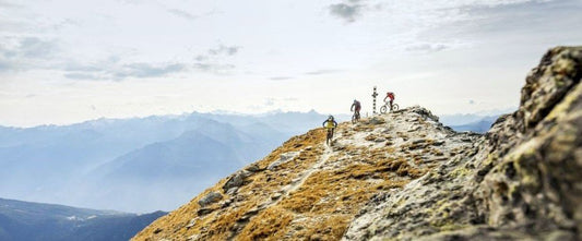 Puoi andare in mountain bike su queste vette di 3000 metri!