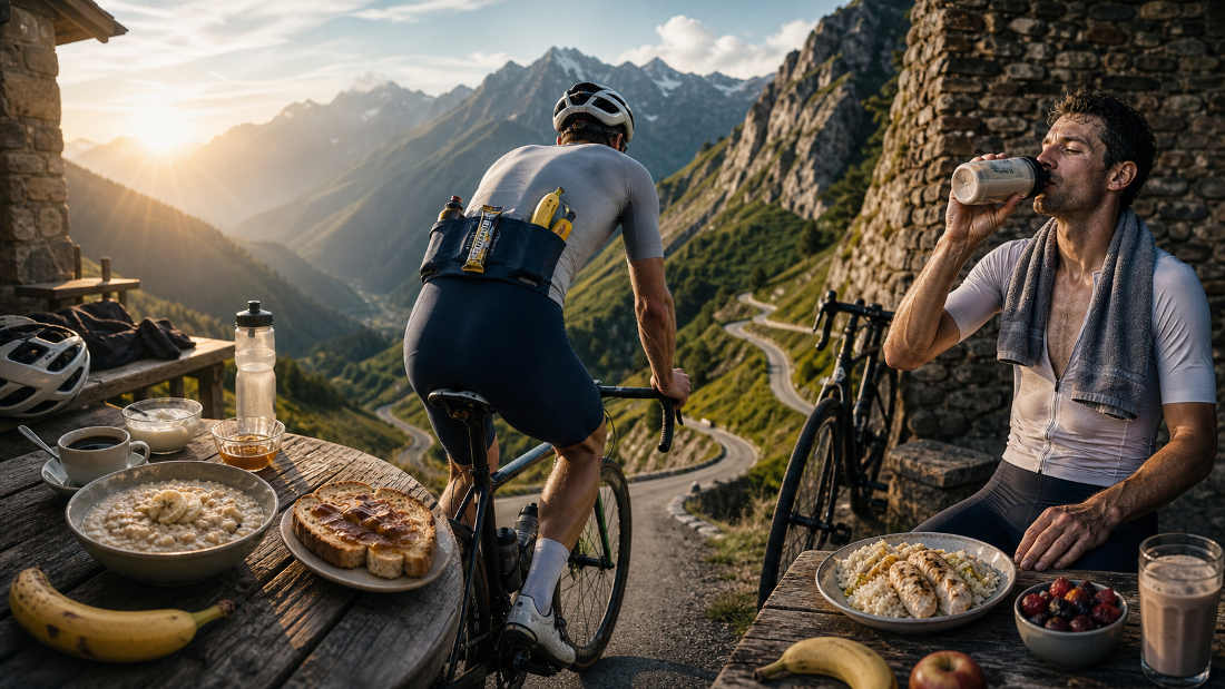 Cosa mangia un corridore in una tappa di montagna: guida pratica