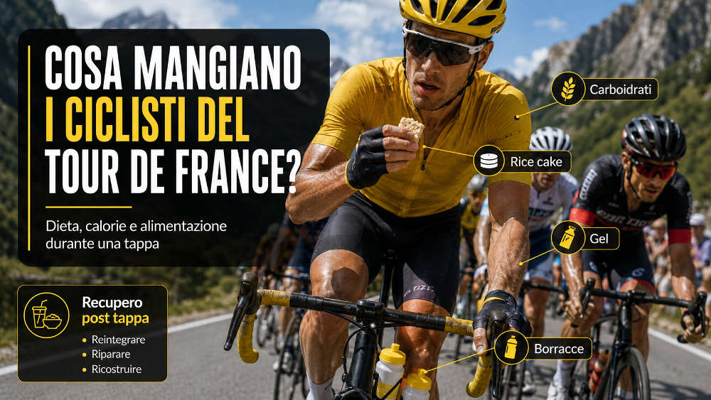 Cosa mangiano i ciclisti del Tour de France?
