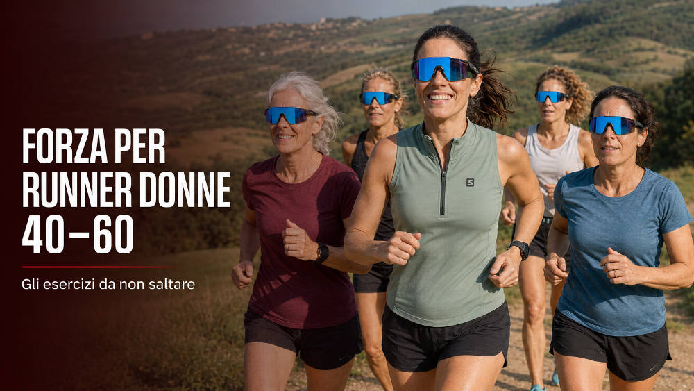 Forza per Runner Donne 40-60: Esercizi e Schede
