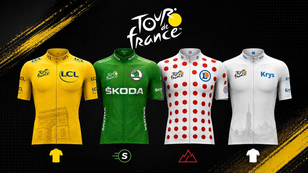 Maglie Tour de France: colori e significato