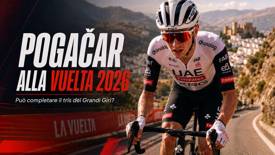 Pogačar alla Vuelta 2026: tris dei Grandi Giri