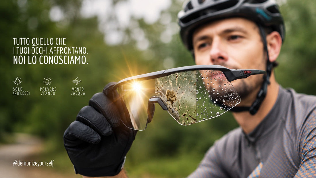 Polvere, vento e sole basso: quali lenti scegliere per il Gravel