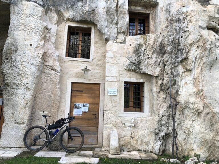 Sulla Sengia dei Meoni in Bicicletta