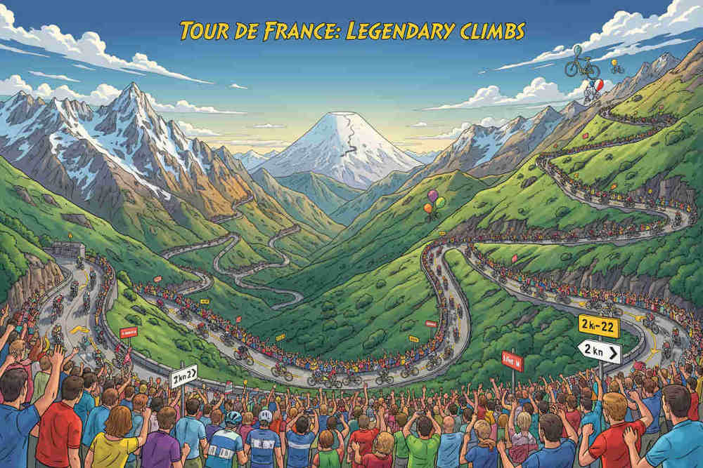 Tour de France: le Salite Più Famose e Leggendarie