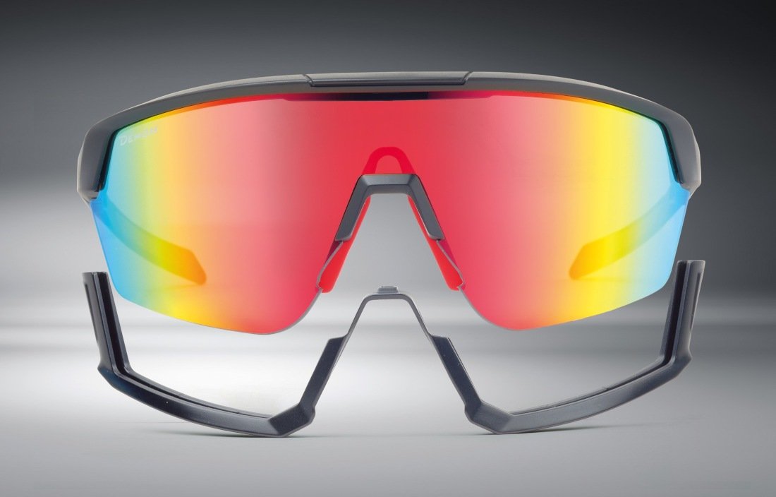Sports glasses with removable frame model GRAVEL