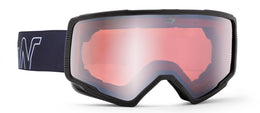 FROST Nero Opaco Lente Specchiata Argento