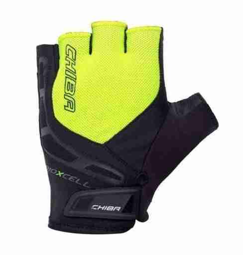 Mountain bike glove with protectorsone chiba bioxcell carpal tunnel fluorescent yellow