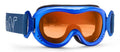 maschera da bambino con lente singola modello snow6 blu