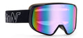 maschera da sci per occhiali da vista lente rosa multicolor modello provider