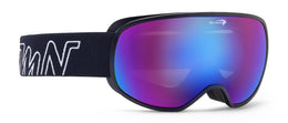 FUN Nero Opaco Arancio Specchio Blu