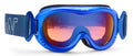maschera neve bambino con lente specchiata snow 6 mirror colore blu