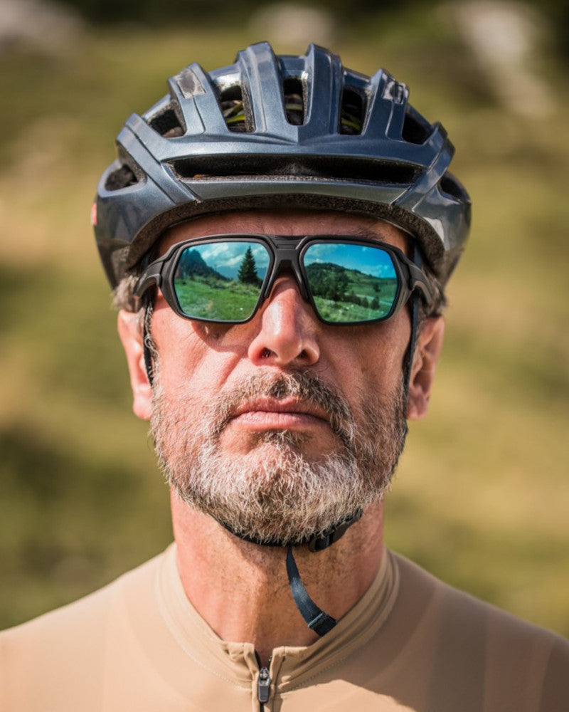 montatura sportiva da ciclismo per gravel x vista