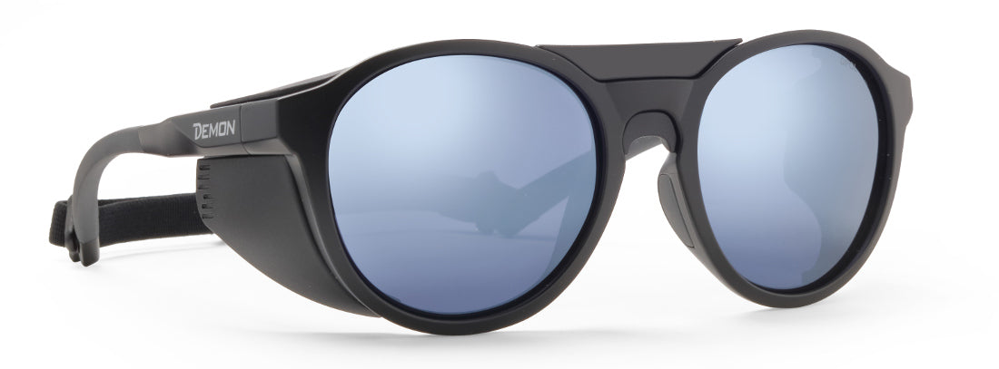 occhiale da alpinismo look retro lenti categoria 4 polarizzate modello alaska