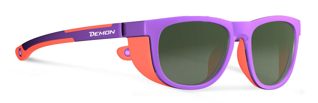 Children's polarized mountain glasses with side light protection