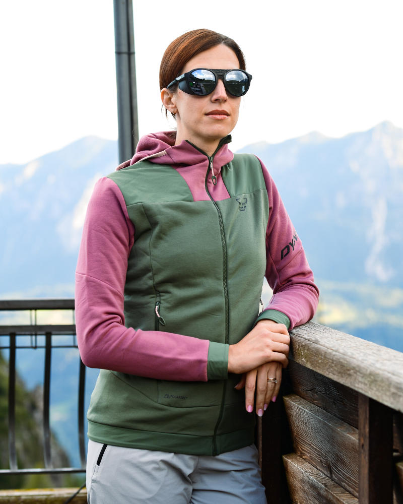 occhiale da donna per alpinismo look retro lenti categoria 4 polarizzate modello alaska