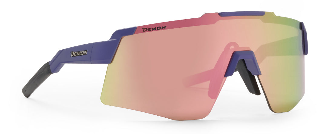 Occhiale da donna per ciclismo a mascherina lente specchiata LIEGI