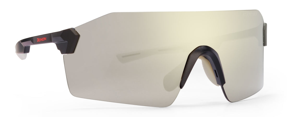 occhiale da escursionismo a mascherina lente specchiata argento modello SUPERPIUMA