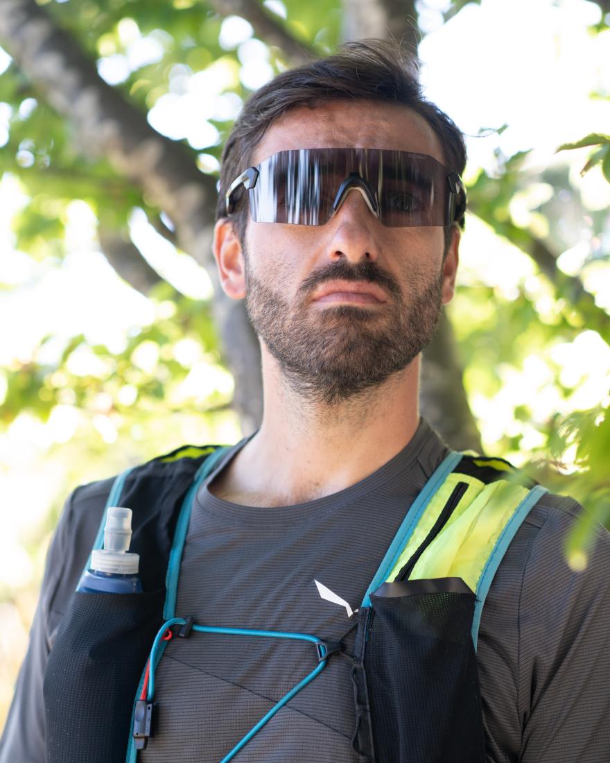 occhiale da uomo per trial running ultraleggero fotocromatico a mascherina modello SUPERPIUMA
