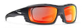 occhiale da vista per pesca sportiva fotocromatico polarizzato lente specchiata rossa modello outdoor