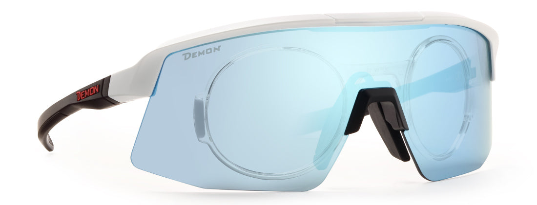 occhiale da vista per pesca sportiva freshwater a mascherina lente specchiata modello roubaix