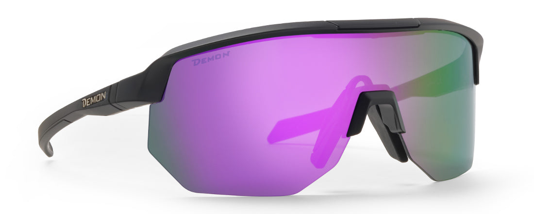 occhiale donna specchiato per running mascherina modello fiandre