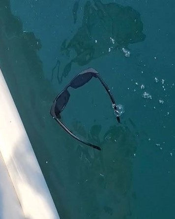 occhiale galleggiante polarizzato per pesca sportiva in acqua dolce e salata