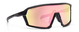 GRAVEL Nero Opaco Lente Specchiata Oro