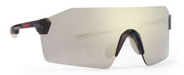 SUPERPIUMA Lente specchiata Road | Nero Opaco Grigio