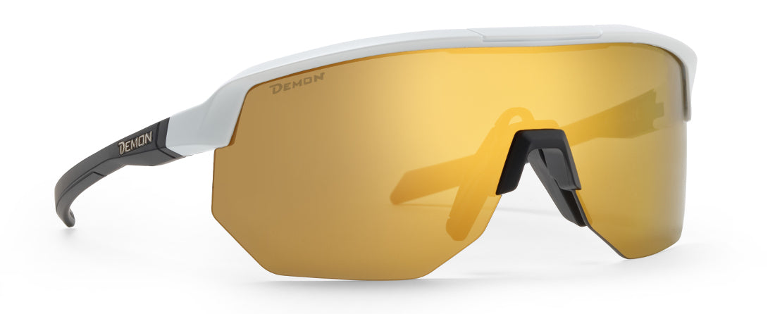 occhiale per mountain bike a mascherina lente specchiata modello fiandre