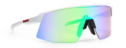 ROUBAIX Bianco Opaco Lente Specchiata Verde