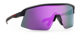 ROUBAIX Nero Opaco Lente Specchiata Viola