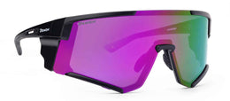 VORTEX Nero Opaco Lente Specchiata Viola