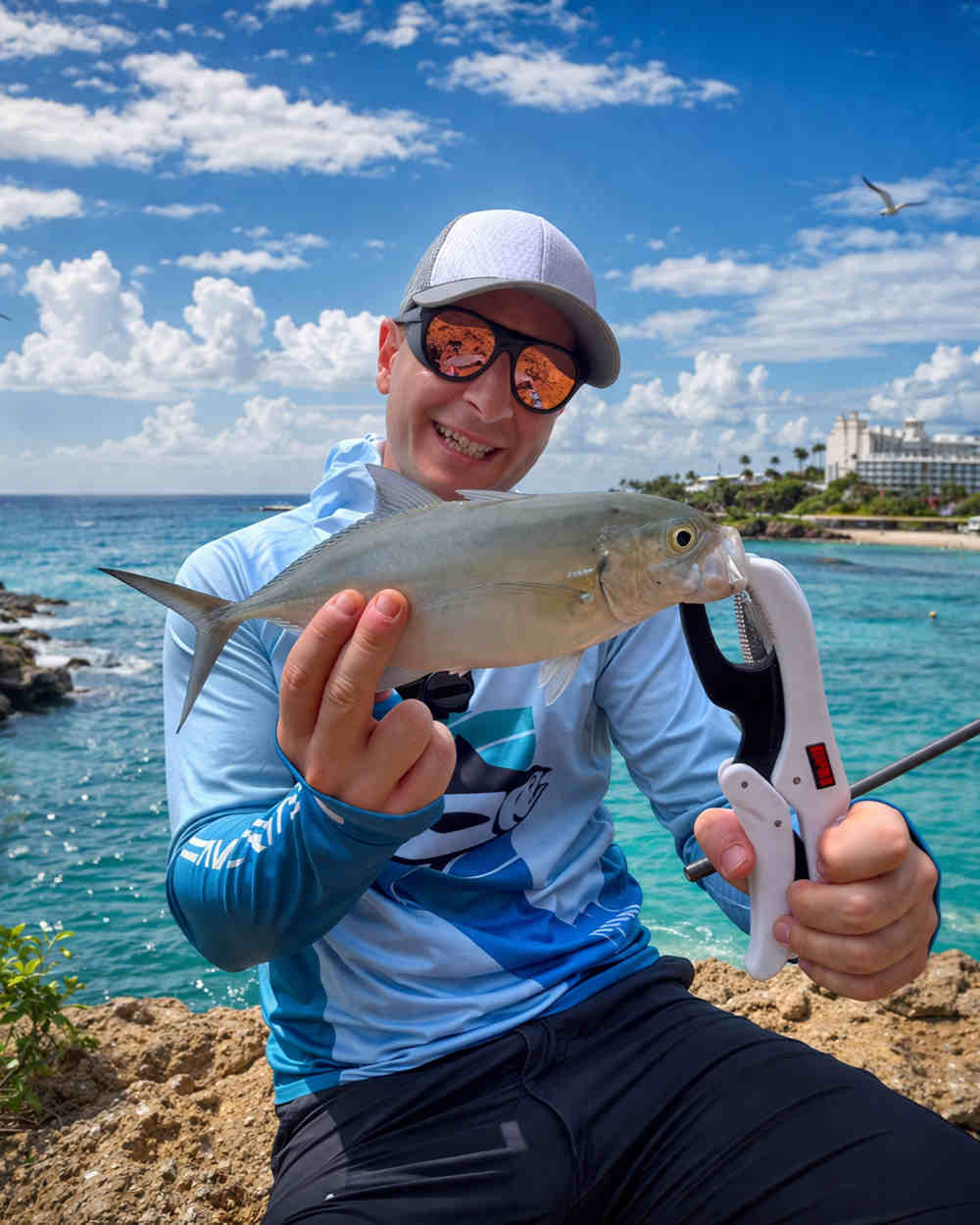 occhiali polarizzati per pesca in mare