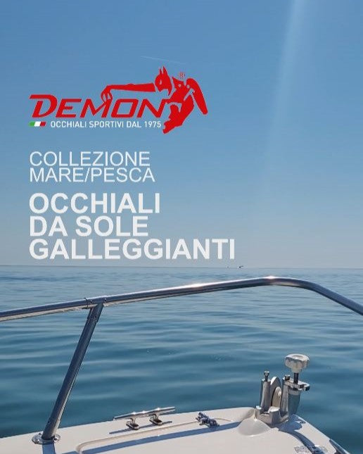 Occhiale galleggiante per pesca sportiva