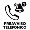 servizio preavviso telefonico