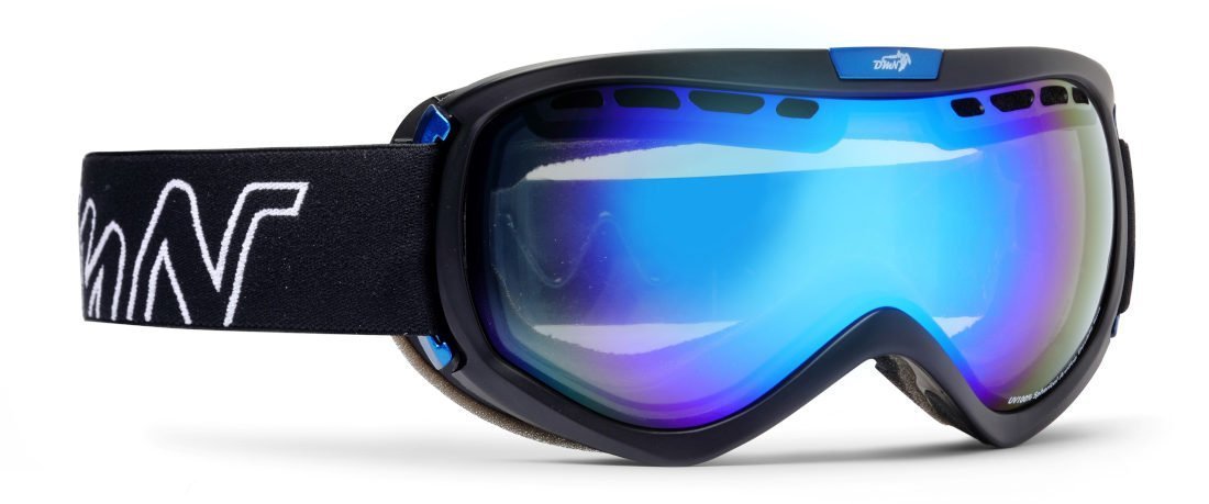 maschera da neve da vista con lente fotocromatica specchiata raptor