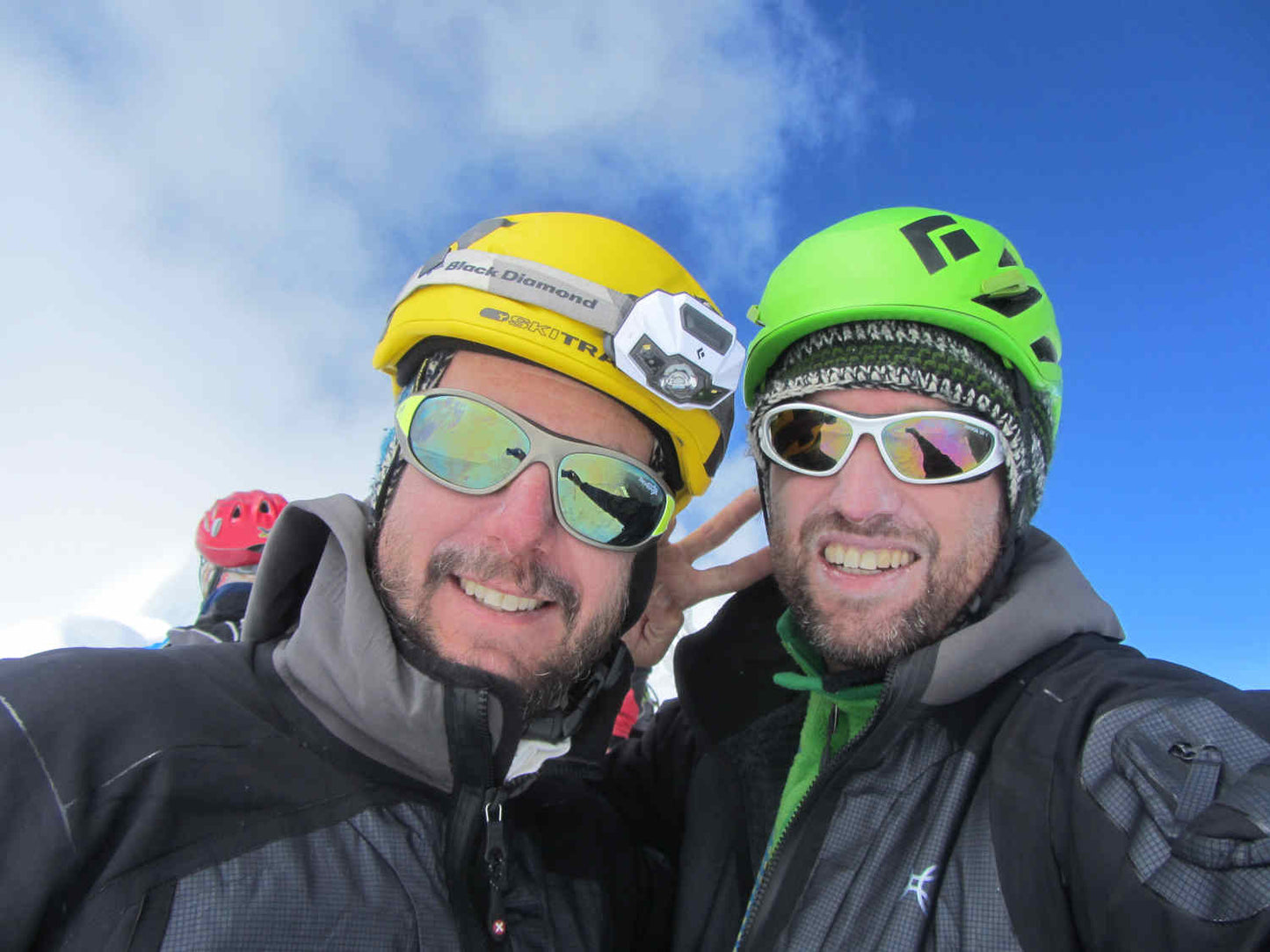 occhiale da alpinismo per ghiacciaio lenti categoria 4 specchiate modello MAKALU