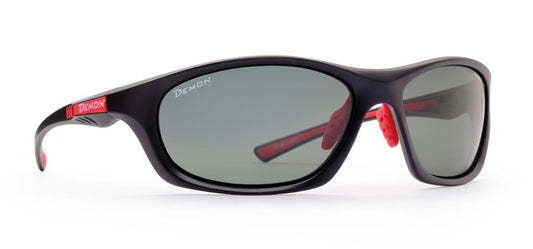 Ultralight model mountain bike polarized cycling glasses LIGHT matte black red