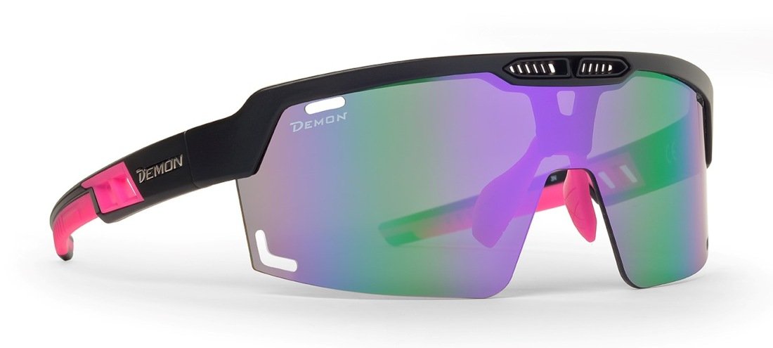 Running glasses with mirrored lens model SPEED VENT