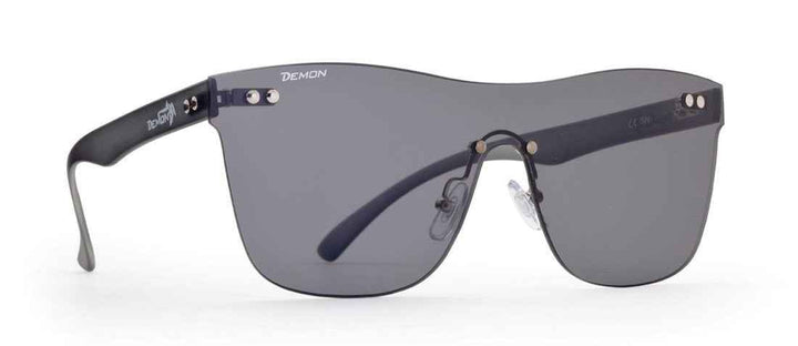 occhiale da sole di moda monolente specchiato modello mask