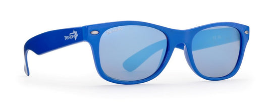 occhiale da sole per donna e teenager modello 42P blu lucido